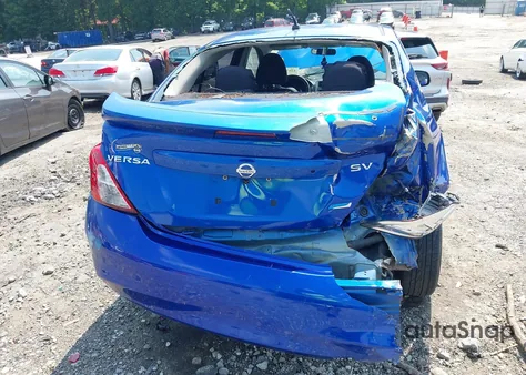 2013 Nissan Versa 1.6 Sv z USA, uszkodzony, nr VIN 3N1CN7AP5DL840256